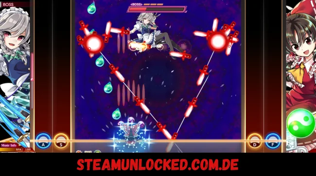 TOUHOU DANMAKU KAGURA Free Download