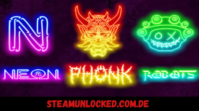 Neon Phonk Robots