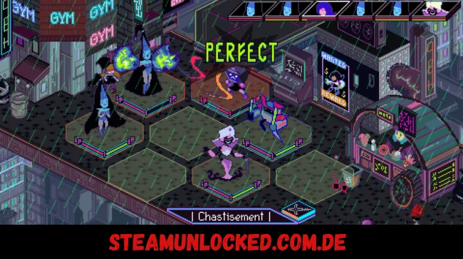 Keylocker Turn Based Cyberpunk Action Free Download PC