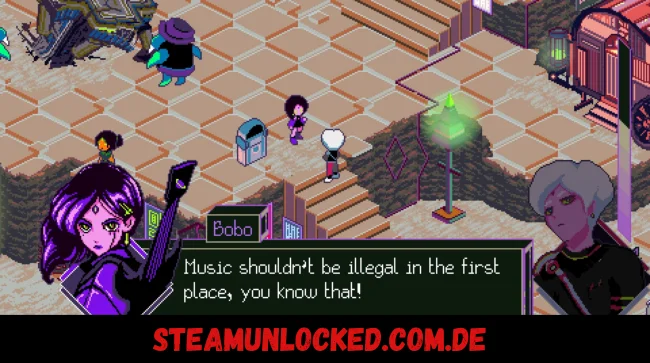 Keylocker Turn Based Cyberpunk Action Free Download