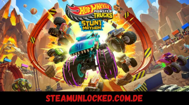 Hot Wheels Monster Trucks Stunt Mayhem