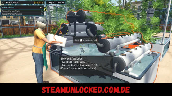 Hydroponics Farm & Store Simulator Free Download