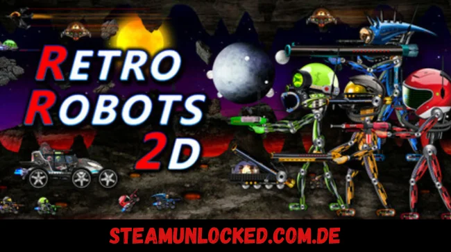 RETRO ROBOTS 2D