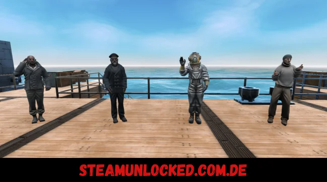 From the Depths - Gone to Sea characters Free Download