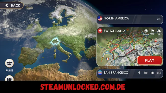 Ticket to Ride® - Switzerland Expansion Free Download PC