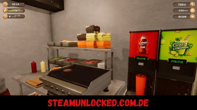 Corner Kitchen Fast Food Simulator Free Download