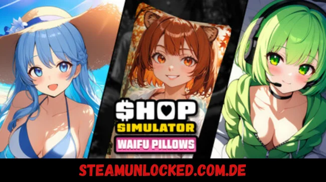 Shop Simulator Waifu Pillows