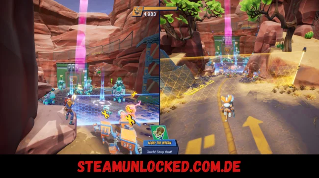 Chip ‘n Clawz vs. The Brainioids Free Download PC