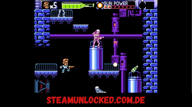 Angry Video Game Nerd 8-bit Steamunlocked