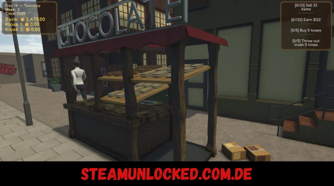 Choco Kiosk Simulator Free Download PC