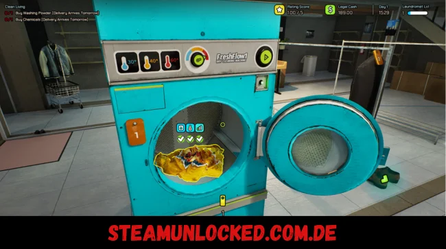 Laundering Simulator - Clean Cash and Laundry Free Download