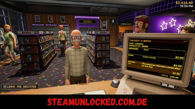 Retro Rewind - Video Store Simulator Free Download